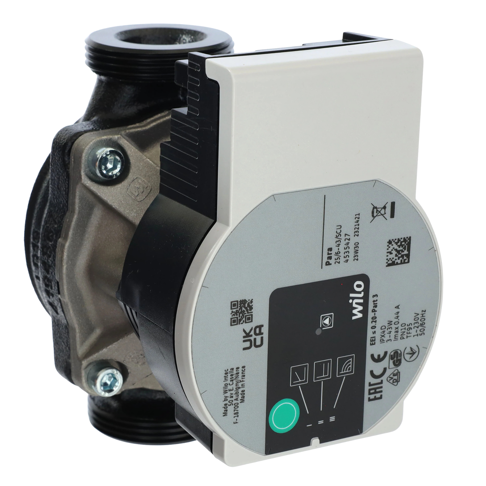 Wilo Para energiezuinige pomp 25/6-43/SCU