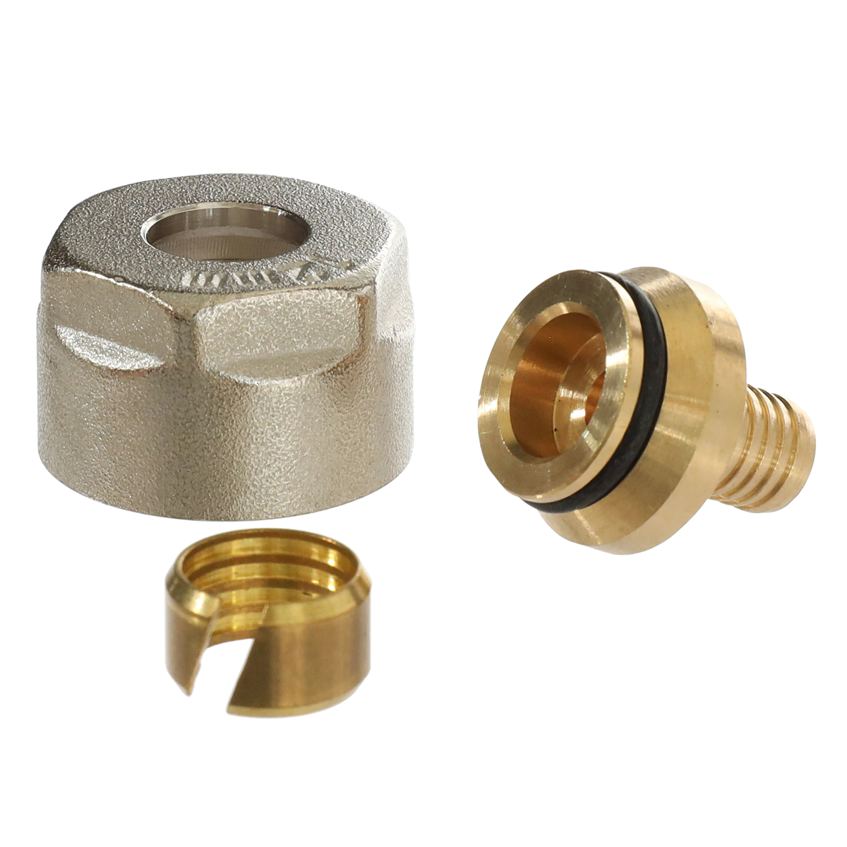 Conische koppeling 16x2mm-3/4" tbv verdeler (2st)