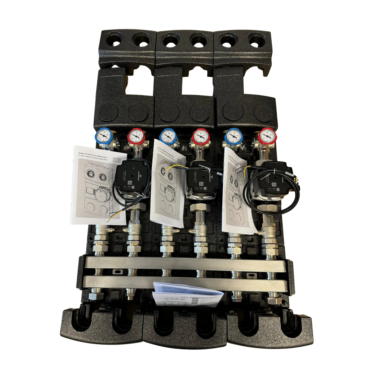 Distributie-Units Pompgroep voor Centrale Verwarming (instelbaar 20°C – 70°C)