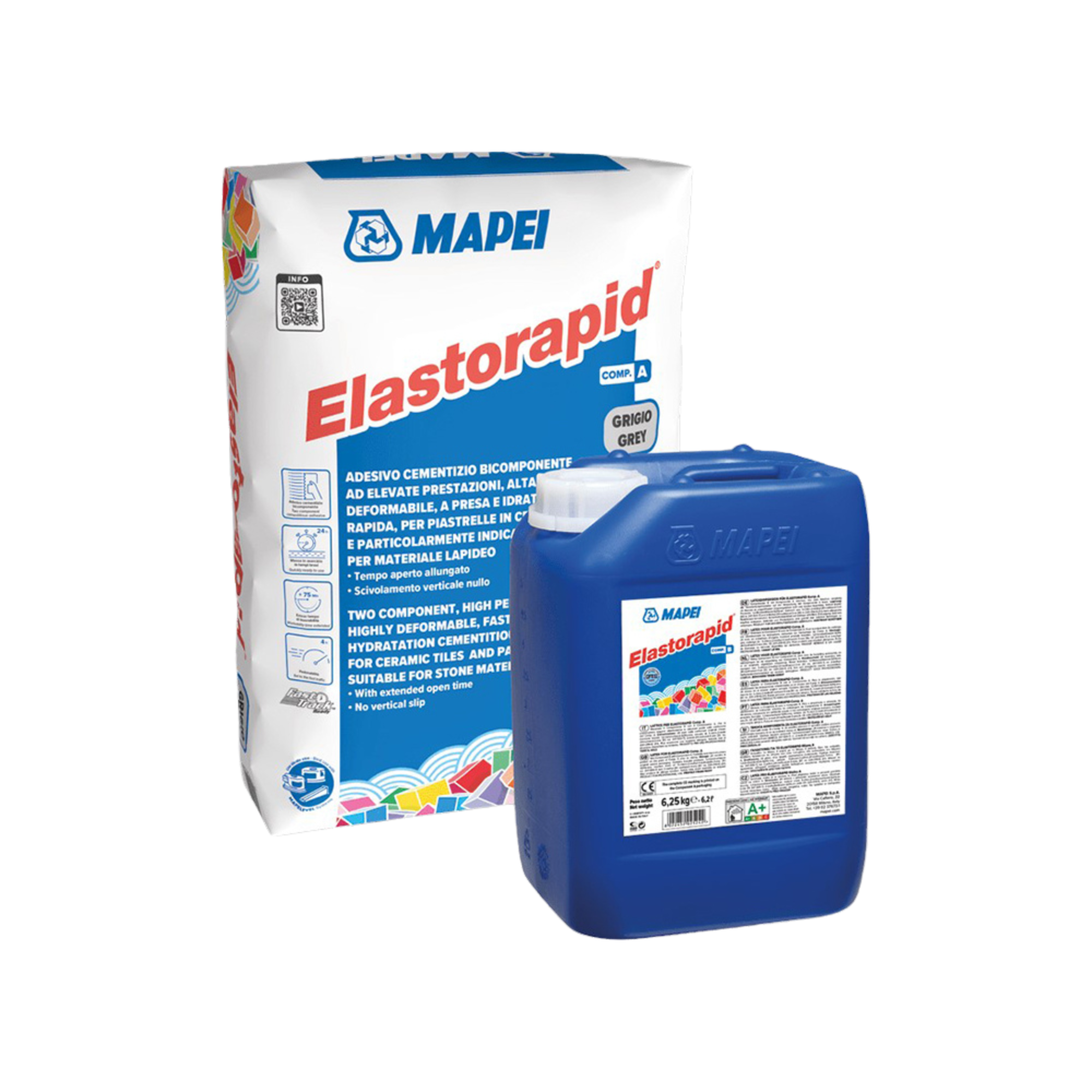 Elastorapid A grijs (25kg zak)
