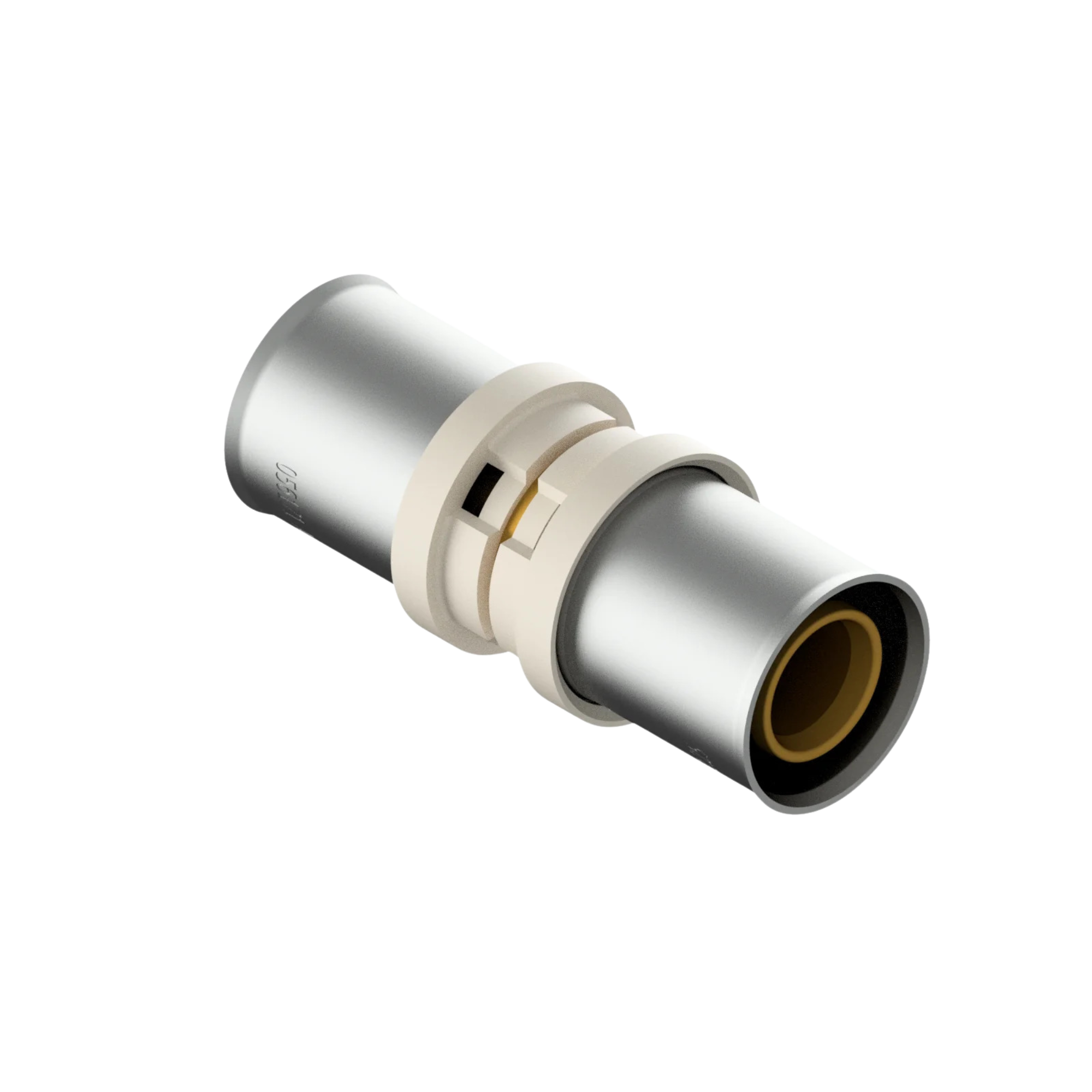 Perskoppeling 16x2,00mm messing