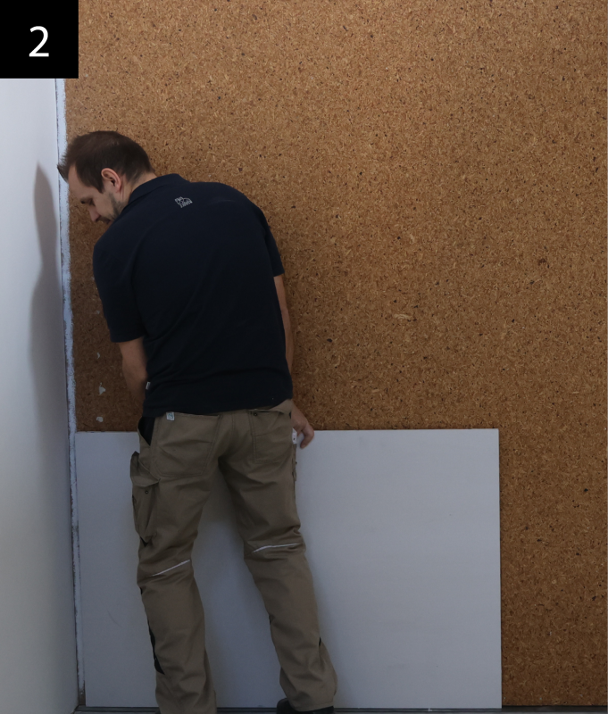 Geluidsplaat ST Tri Finish 14,3mm (1200x800mm, 0,96m²)