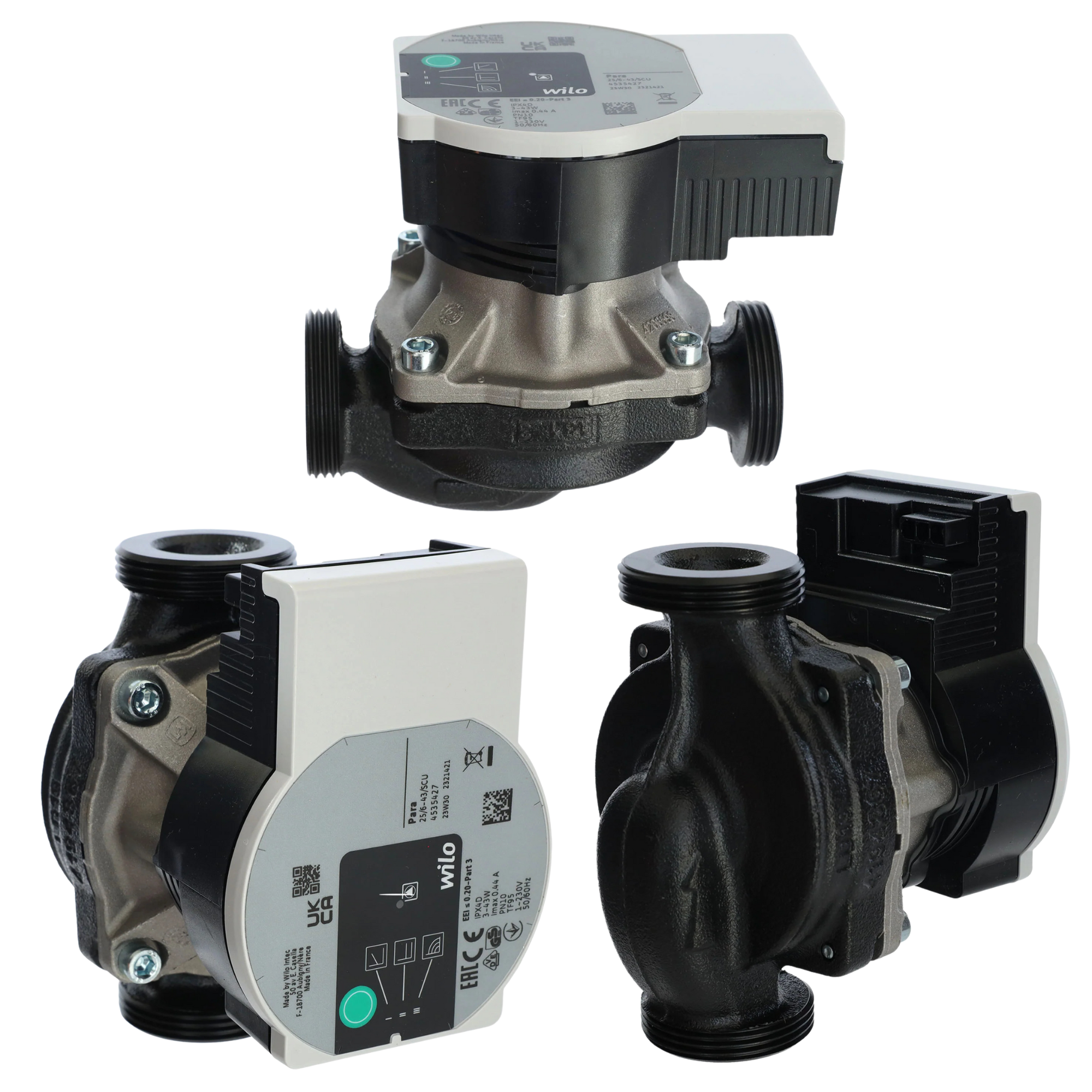 Wilo Para energiezuinige pomp 25/6-43/SCU