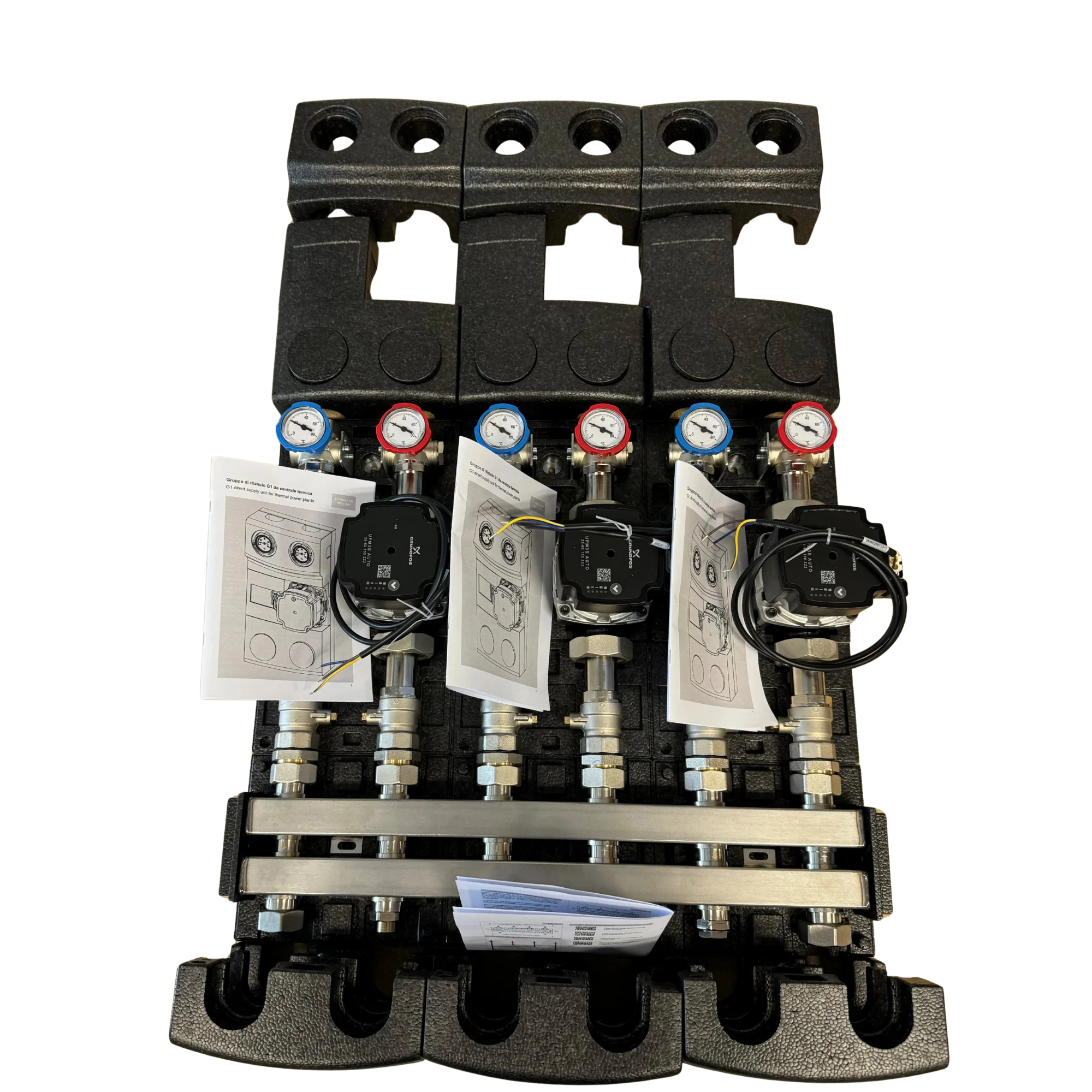 Distributie-Units Pompgroep voor Centrale Verwarming (230V 3-punts servomotor)