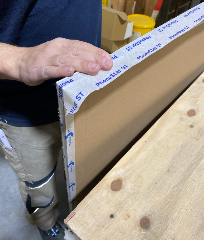 Geluidsplaat ST Tri Finish 14,3mm (1200x800mm, 0,96m²)