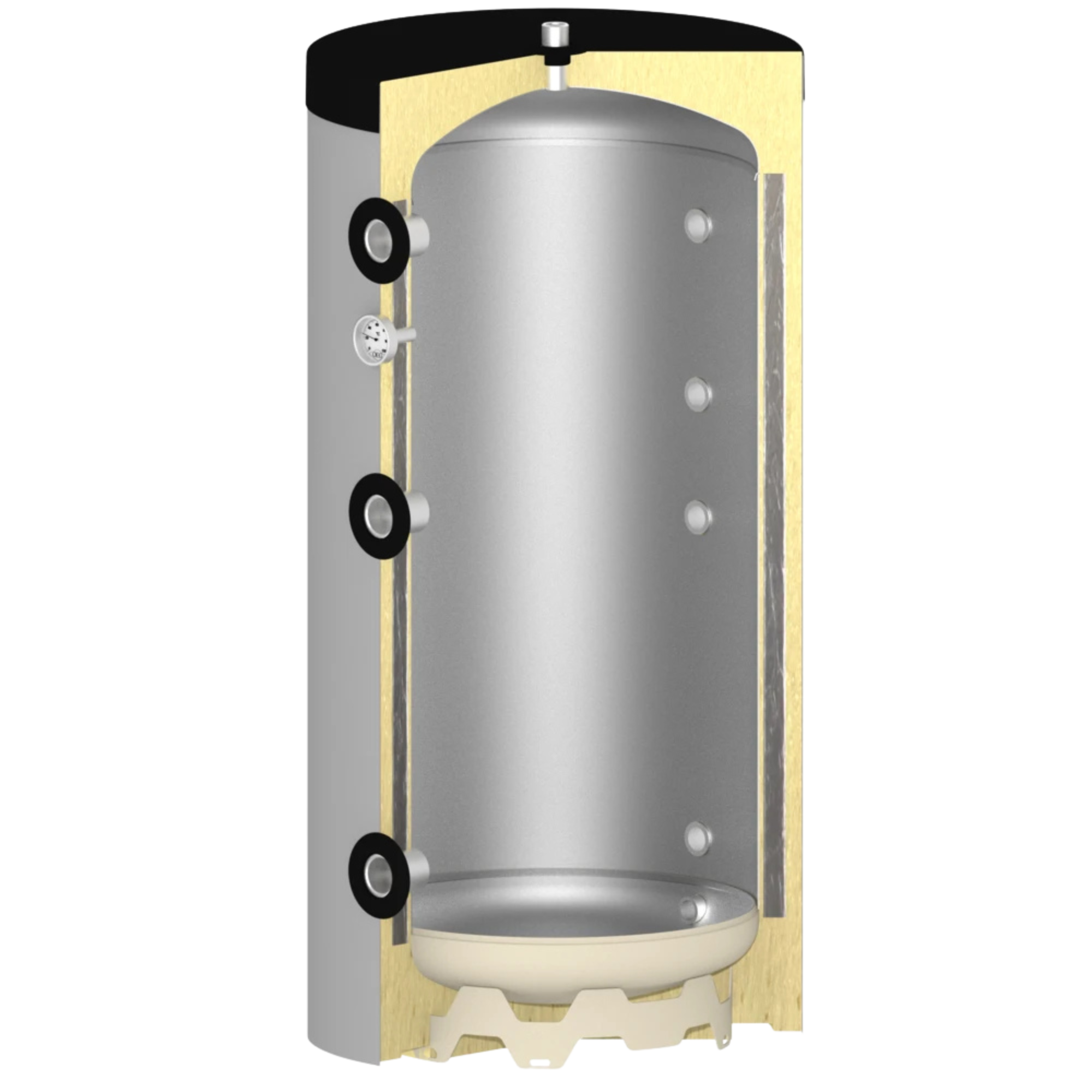 Buffer verwarming/koeling 200L