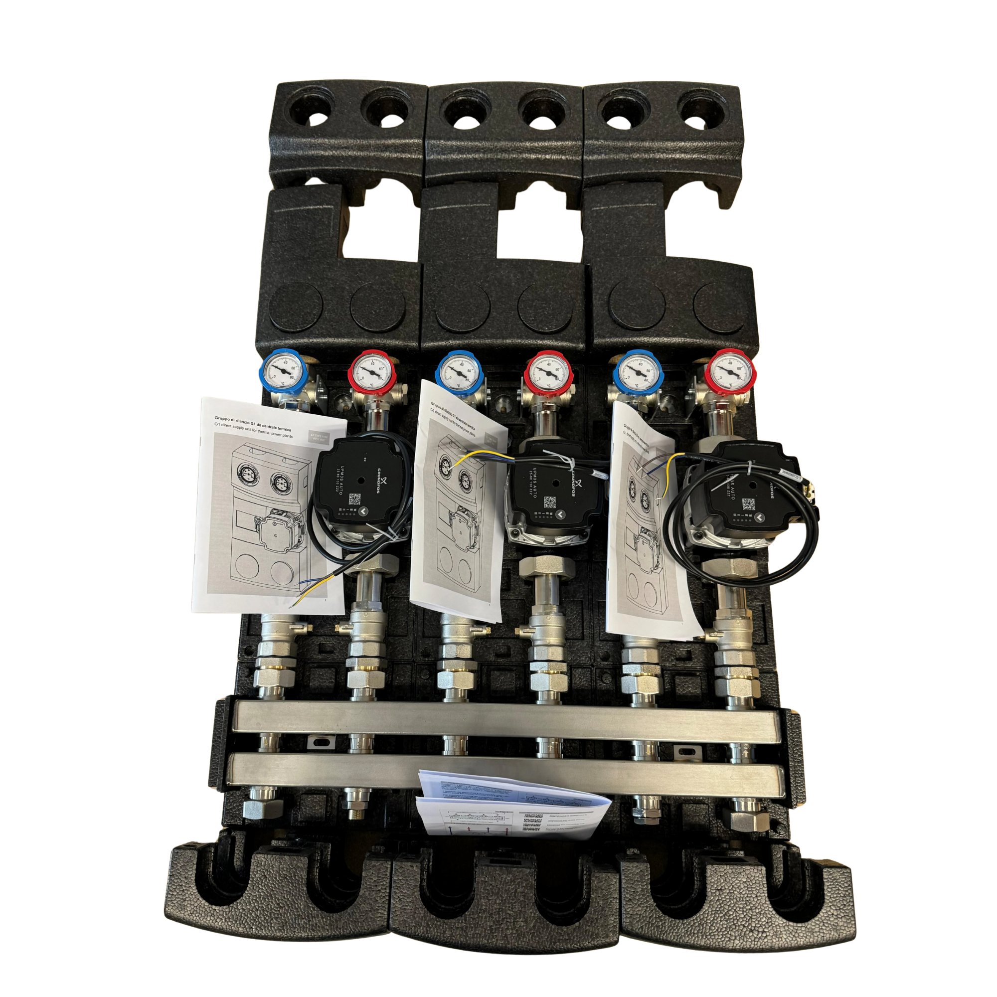 Distributie-Units Pompgroep voor Centrale Verwarming (instelbaar 20°C – 70°C)