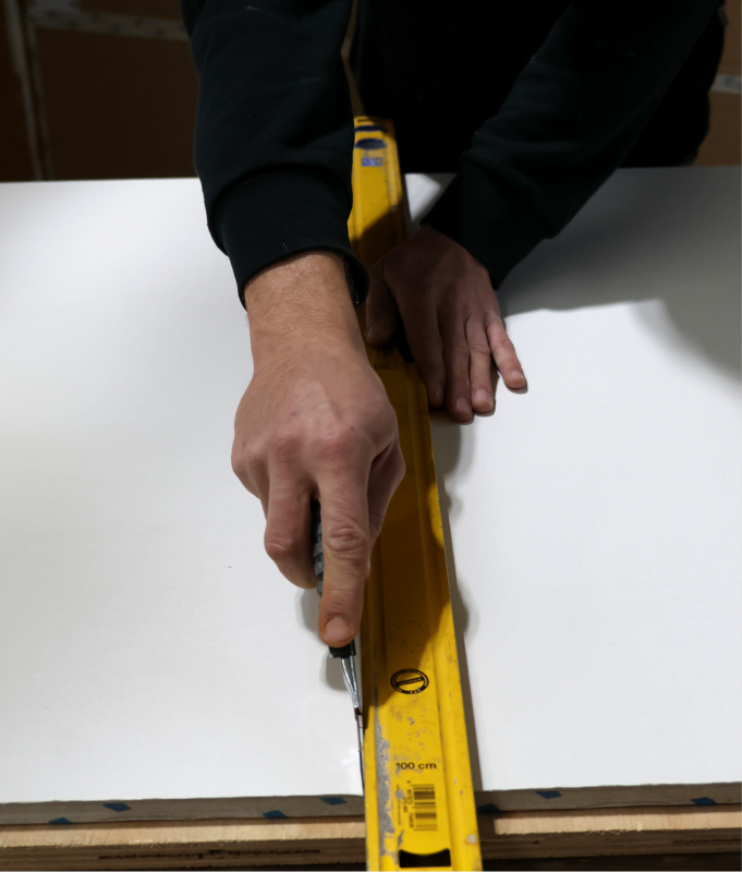 Geluidsplaat ST Tri Finish 14,3mm (1200x800mm, 0,96m²)